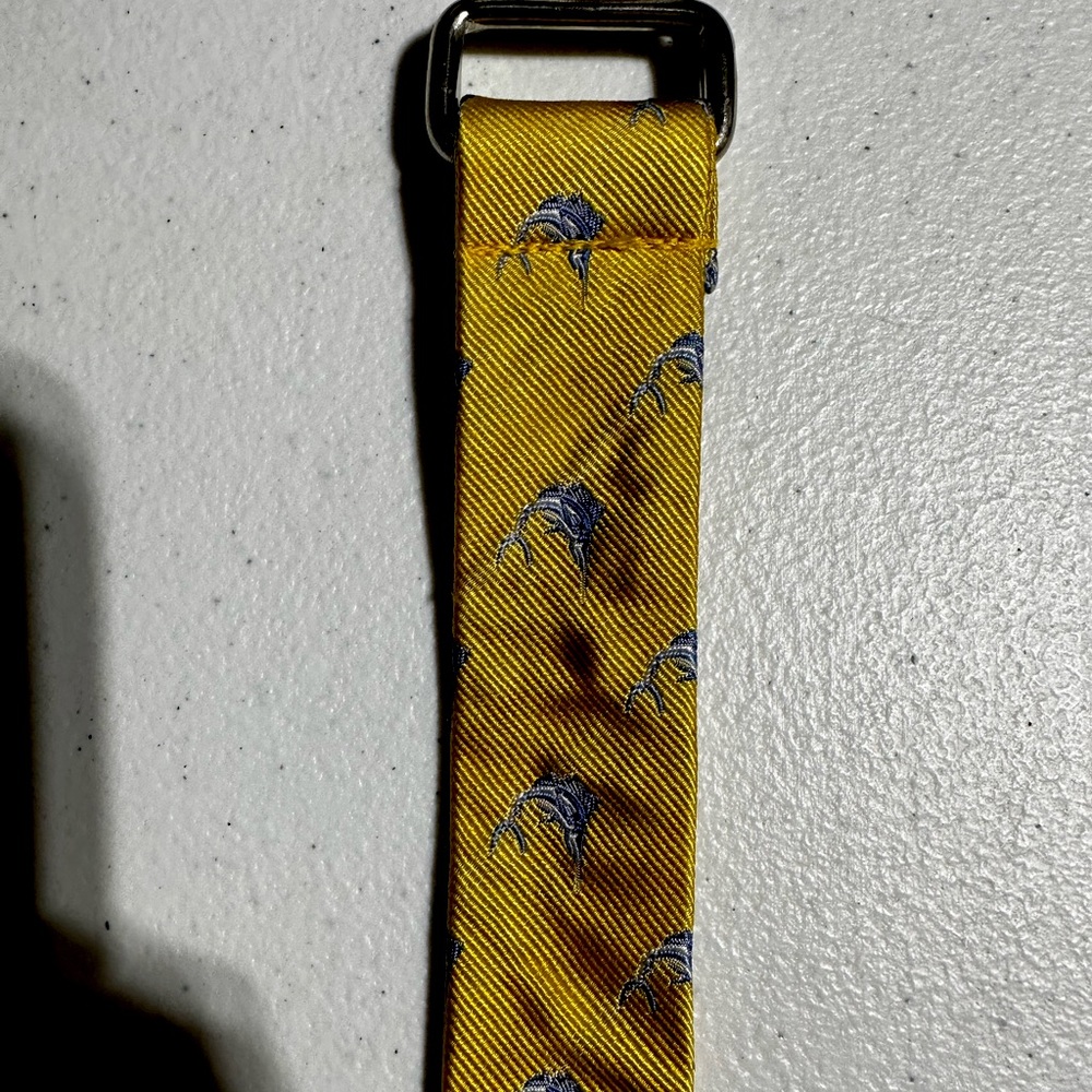 R. Hanauer Silk Swordfish D-Ring Belt